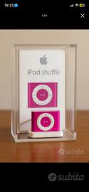 IPod Shuffle rosa Apple + base originale