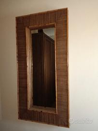 specchio in bamboo