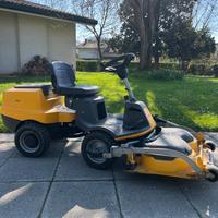 trattorino tagliaerba Stiga Park220 frontale