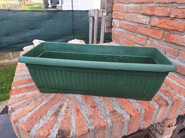 vaso per fiori rettangolare