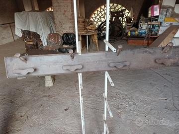 Attaccapanni in legno anni 70 da "osteria"