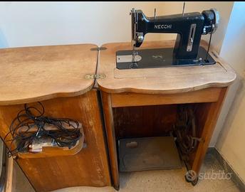 Macchina da cucire necchi e due Ferri