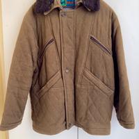 Giubbotto trapuntato marrone taglia M