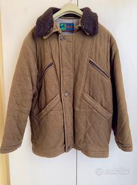 Giubbotto trapuntato marrone taglia M