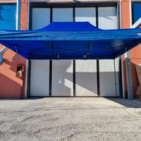 Gazebo rapido 3x4.5 Professional bianco o blu