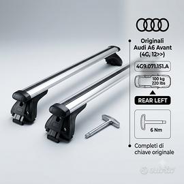 Barre Portatutto Originali Audi A6 Avant (4G)