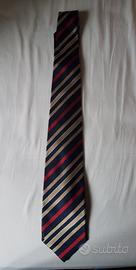 Cravatta regimental firmata Tino Cosma, anni '70