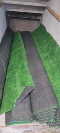 Manto tappeto erboso verde sintentico