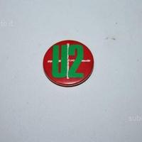 U2 - set di 4 badge \ spille vintage anni 80