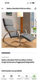 Sedia a dondolo