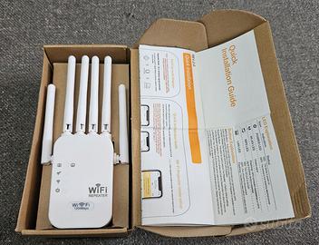 Ripetitore Repeater Booster Wifi 2.4g/5g 1200mbps