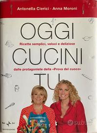 Libro Oggi cucini tu di Clerici-Moroni (Rai Eri)