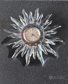 Swarovski Solaris table clock ( codice)221626