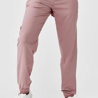 Pantaloni running donna rosa