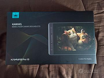 Tavoletta Huion Kamvas Pro 13" con supporto