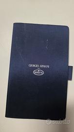 Esclusivo Blocco Notes Agenda Giorgio Armani