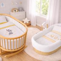 Set lenzuola per neonato, nuovi con copertina