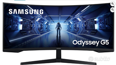  Samsung Monitor Gaming Odyssey G5 (C34G55), Curvo