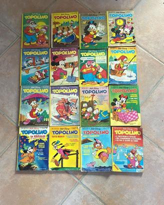 Lotto 16 Fumetti Topolino Vintage Anni '70 + Speci