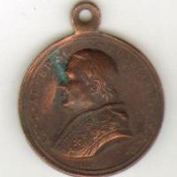 Medaglia di Papa Pio IX 1877 G Bianchi