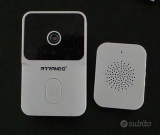 Videocitofono senza fili wifi con telecamera