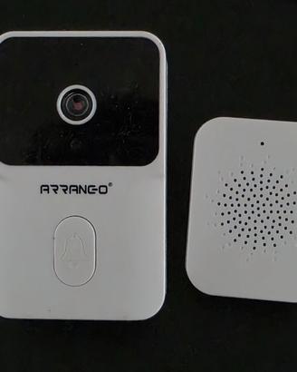 Videocitofono senza fili wifi con telecamera