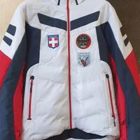 Giaca da sci uomo bianca taglia 50