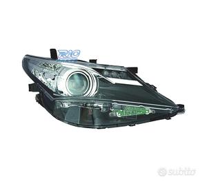 FANALE DESTRO PER TOYOTA AURIS 13-15 FONDO NERO LE