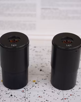 coppia di oculari di produzione russa LOMO 14x
