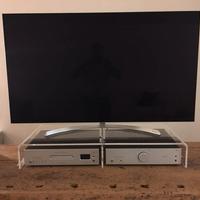 Tavolini porta TV in plexiglas NUOVI