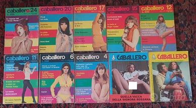 Lotto 10 Caballero (rivista per adulti) '60 '70
