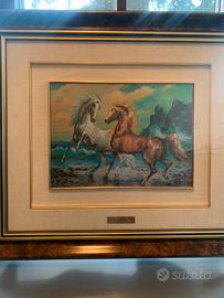 Quadro serigrafia a colori