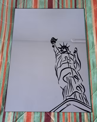 Specchi artistici d'autore con stampa digitale