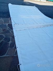 telone PVC anellato bianco m.7.20, x m.2.50