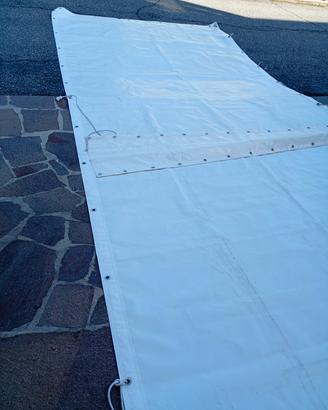 telone PVC anellato bianco m.7.20, x m.2.50