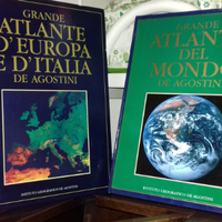 2 volumi di Atlante geografico