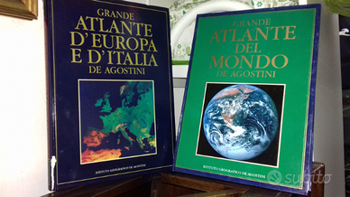 2 volumi di Atlante geografico