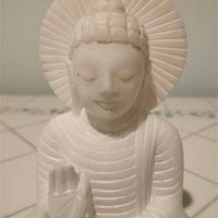 Piccolo Buddha in marmo