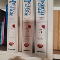 Collezione minerali e gemme volumi 1-2-3-4-5