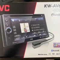 Autoradio FRONTALINO ESTRAIBILE JVC KW-AV61BT