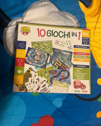 Gioco di società 10 giochi in 1