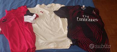 Set 3 maglie Milan campionato 21/22
