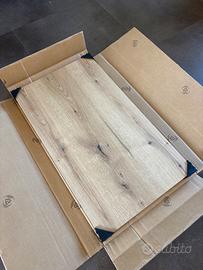 TOP IN LEGNO COLORE ROVERE NATURALE 80,4X3,8X46 CM