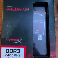 Hyperx predator Kingston 2x4 Gb 2400Mhz