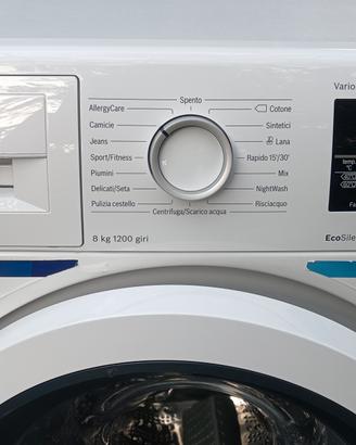 Lavatrice Bosch 8kg 1200giri. 