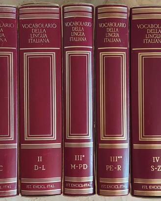 Enciclopedia Vocabolario Treccani 1986