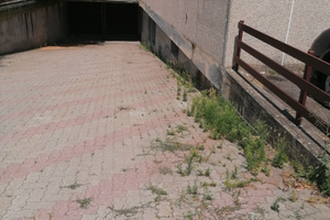 Magazzino seminterrato mq 335