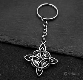Portachiavi Portafortuna Amuleto nodo celtico