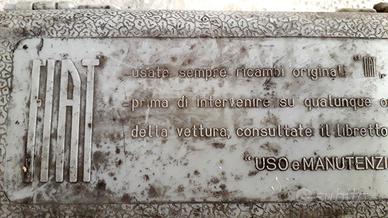 Cassetta attrezzi FIAT epoca