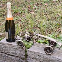 Portabottiglia ferro battuto 